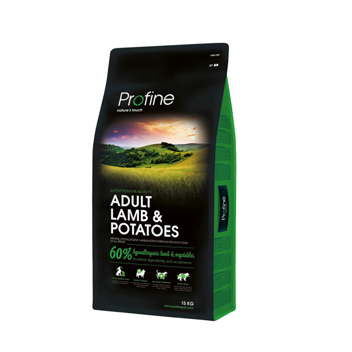Profine Xira Trofi Skulou Adult Arni & Patata 12Kgr